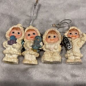 Adorable Snow Baby Figurine Set